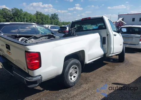 2018 Chevrolet Silverado 1500 Wt z USA, uszkodzony, nr VIN 1GCNCNEC4JZ906906